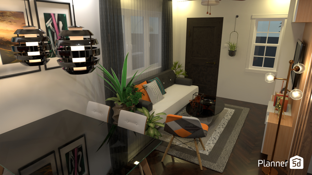 Living Room #8404837 by John Walter Broc