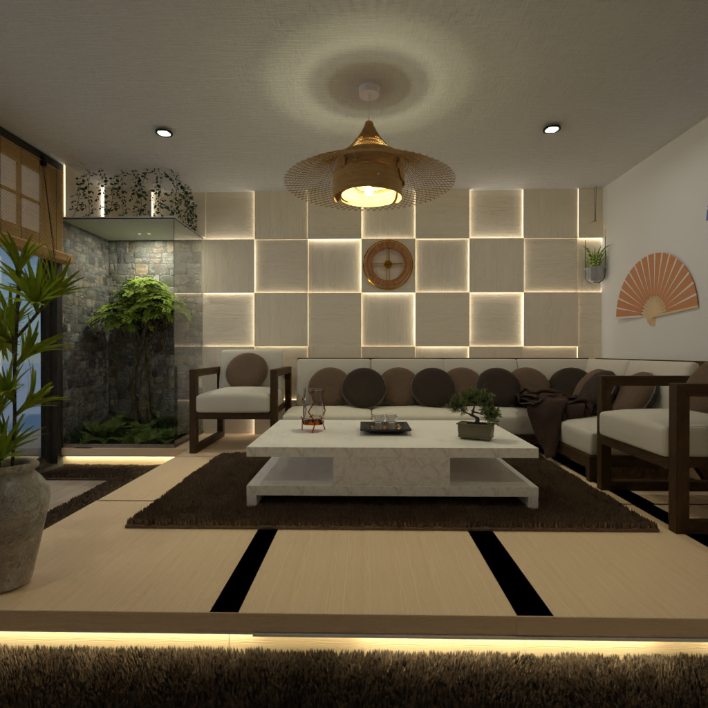Japanese-style Living Room 15358143 by Editors Choice image