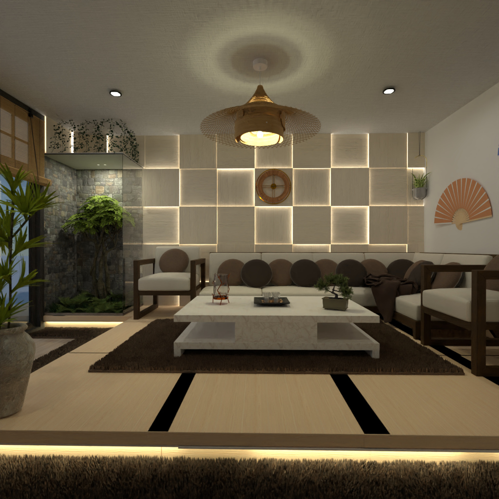 Japanese-style Living Room #15358143 от Editors Choice
