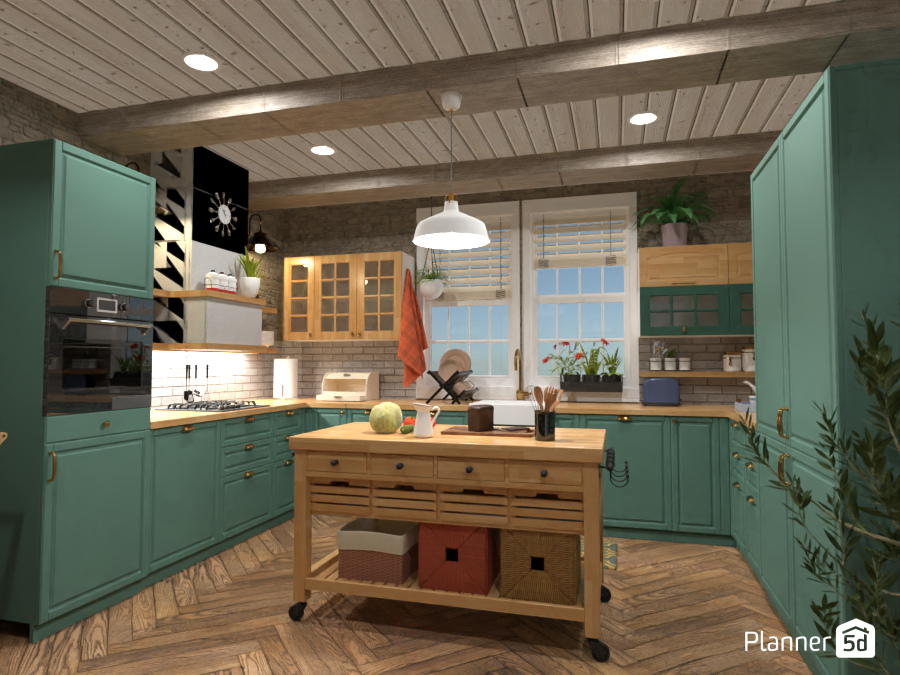 Vintage Kitchen - New contest #13255611 by Freek