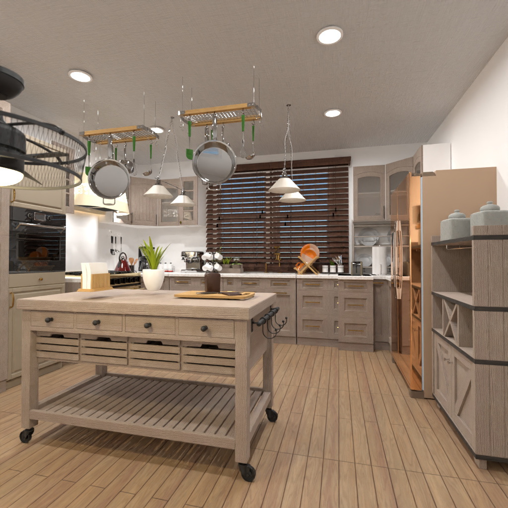 Vintage kitchen #13246523 by Editors Choice