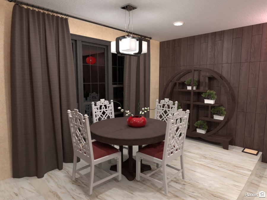 LIVING -DINNING ROOM #4012171 by Didi