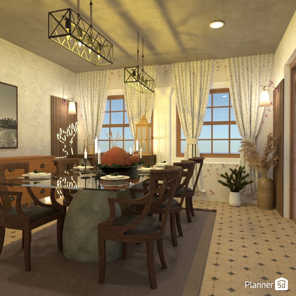 DB: Thanksgiving Day - room shell copy #23450059 by Editors Choice