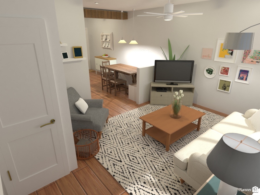 Cozy small apartment living room #2336378 by Sadie
