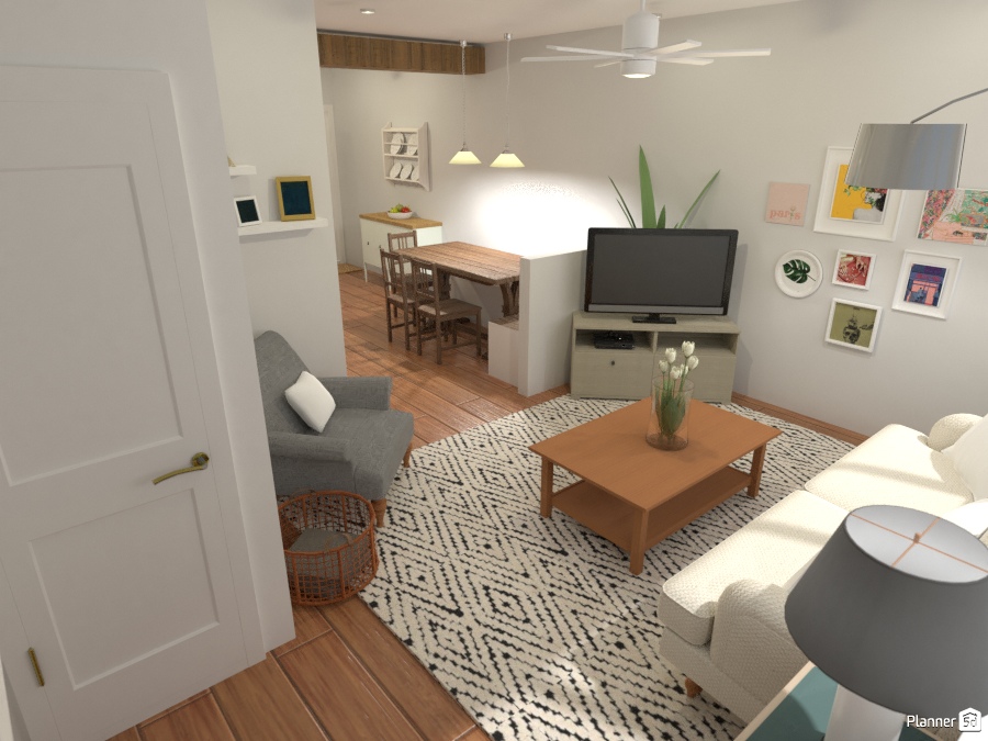 Cozy small apartment living room 2336378 by Sadie image
