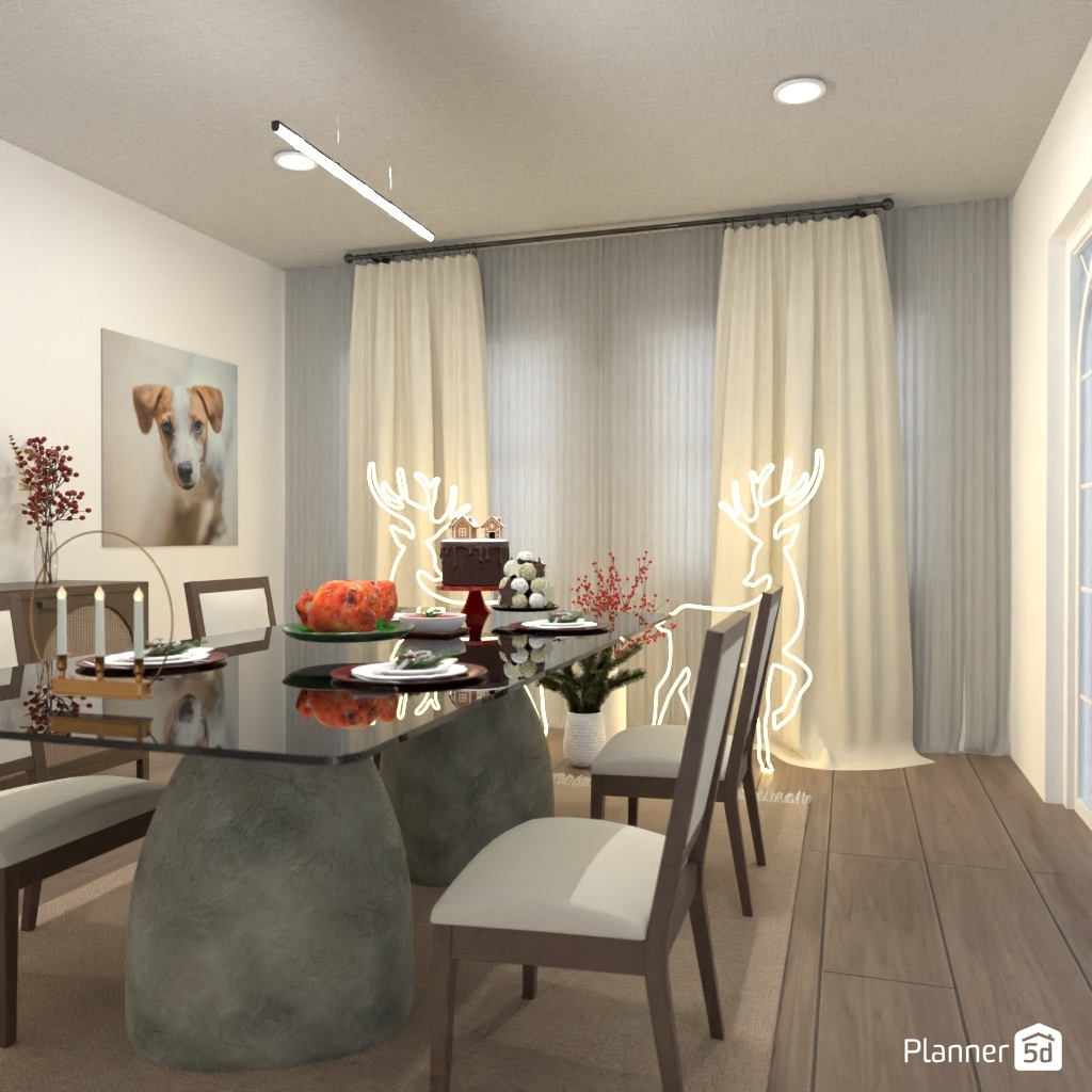 DB: Thanksgiving Day - room shell copy #23475415 by Editors Choice