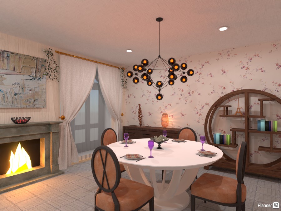 Warm dining area for mother's day 4283493 by Born to be Wild image