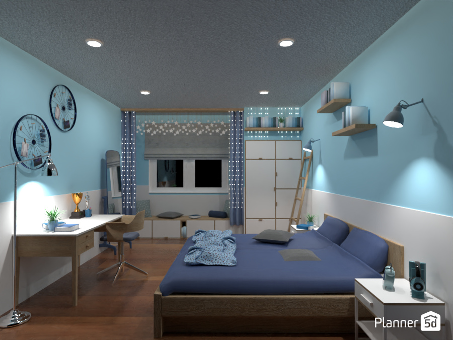 Teenagers room - Batalla de diseño 7624574 by Hall Pat image