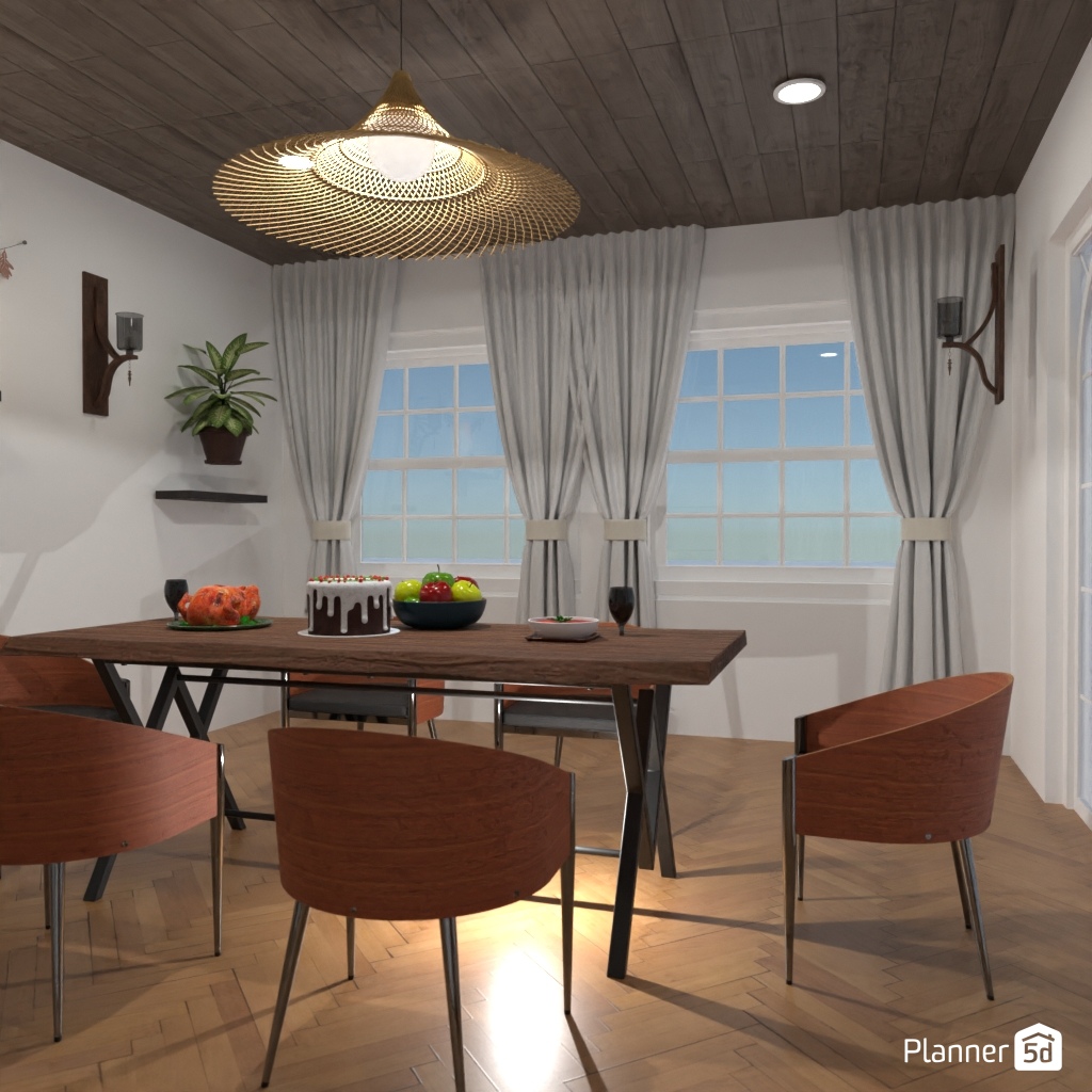 DB: Thanksgiving Day - room shell copy #23452703 by Editors Choice