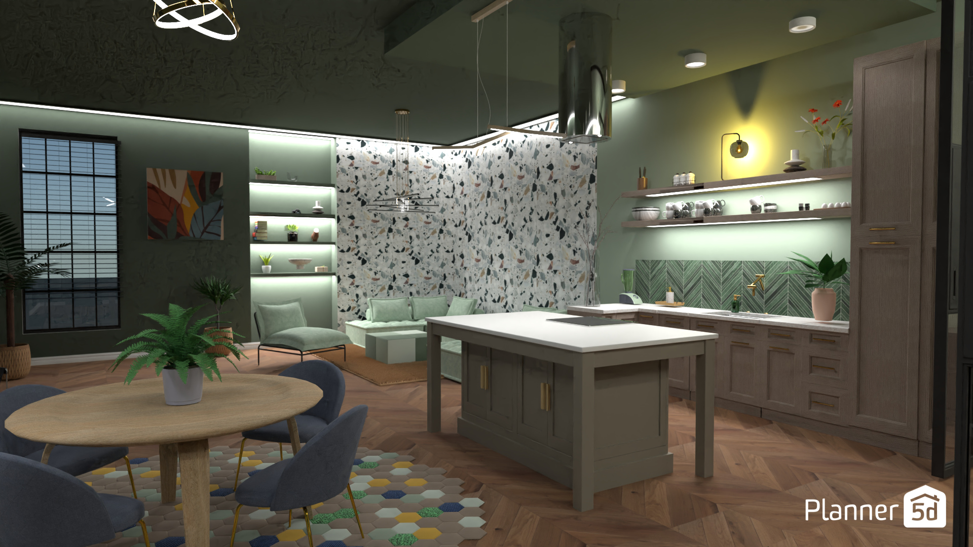 livingroom #15410231 by Marta