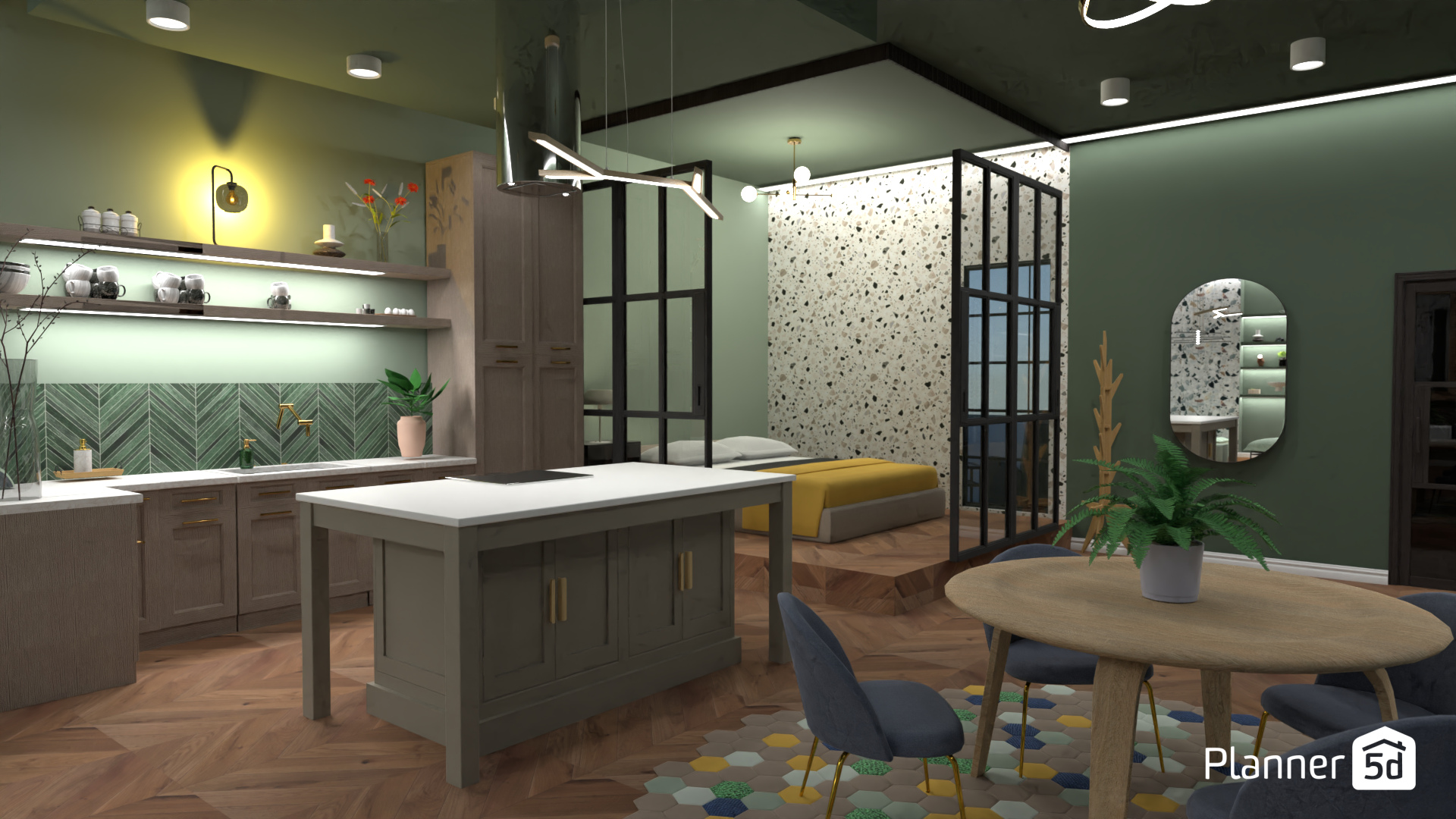 living room #15410251 by Marta