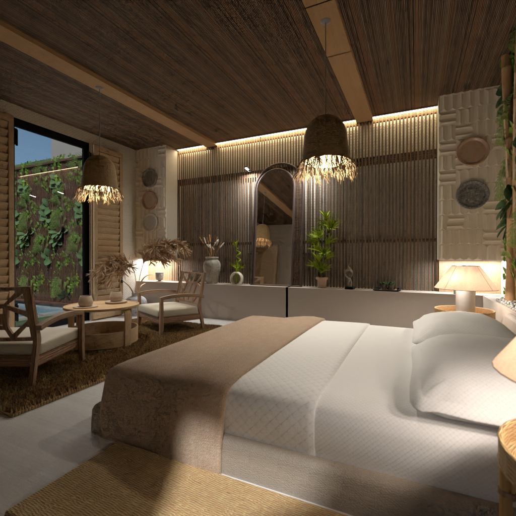 Wabi Sabi Bedroom #14577615 by Editors Choice