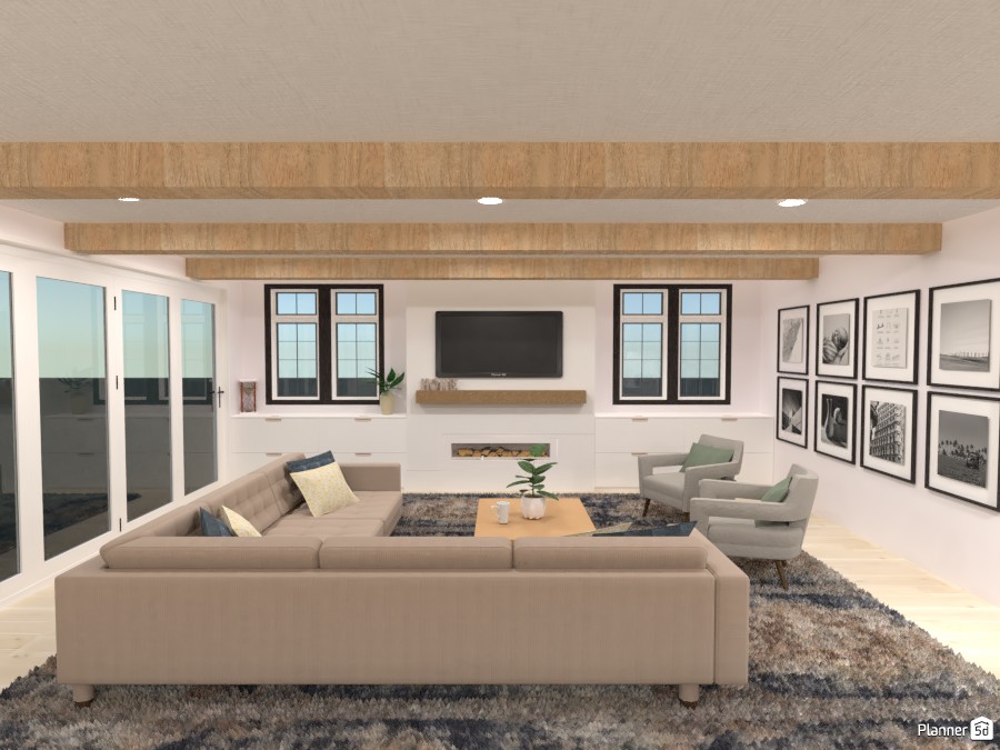 Ella's Farmhouse: Living Room #4487634 by Isabel