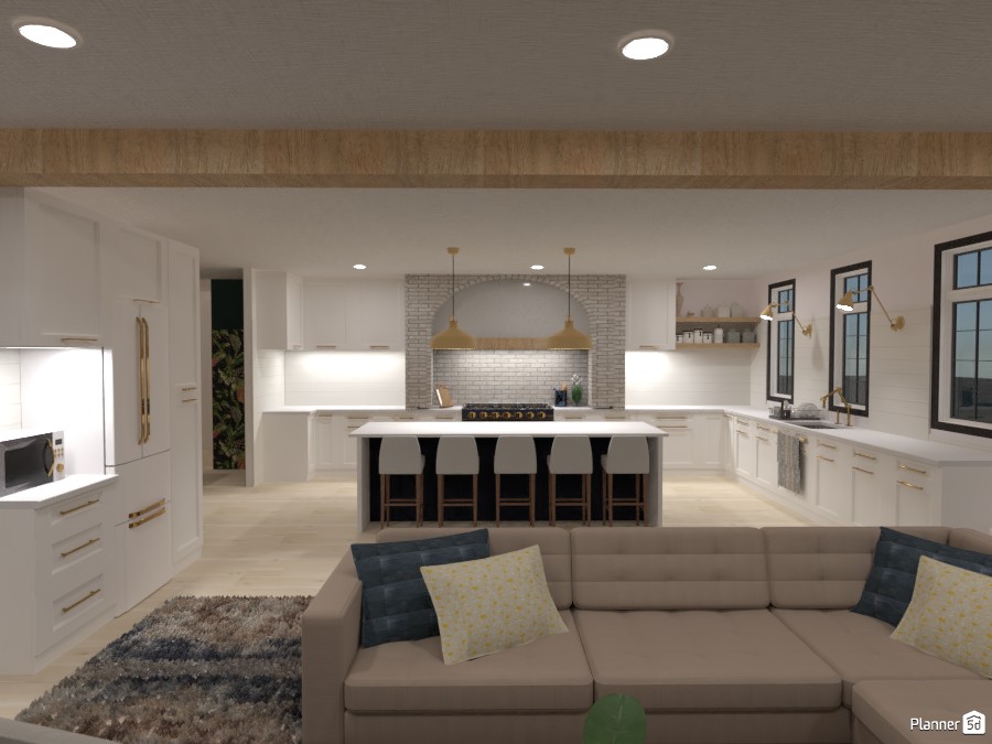 Ella's Farmhouse: Kitchen #4487636 by Isabel