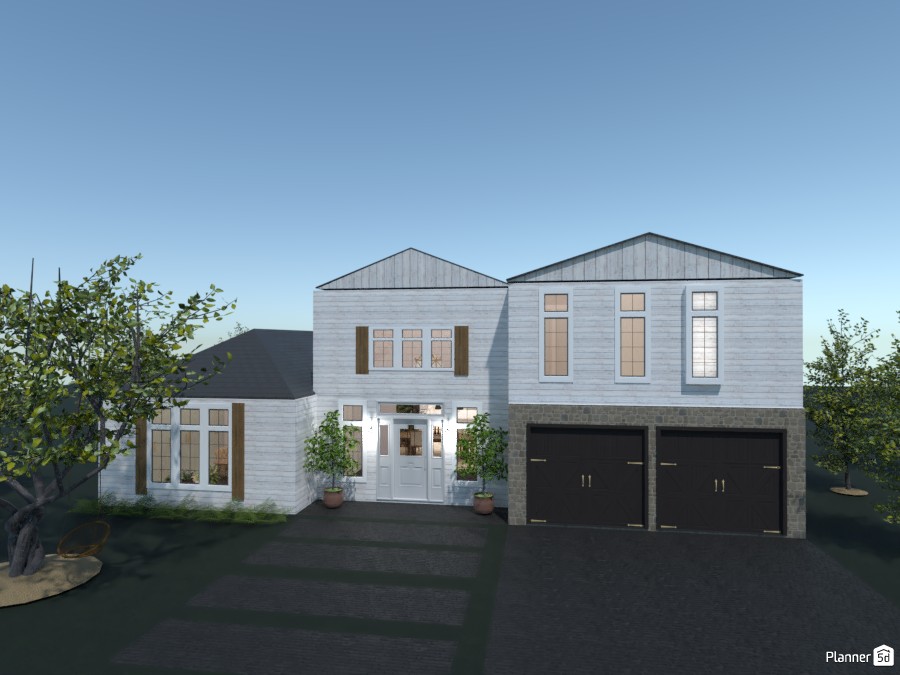 Ella's Farmhouse: The Exterior #4492439 Por Isabel