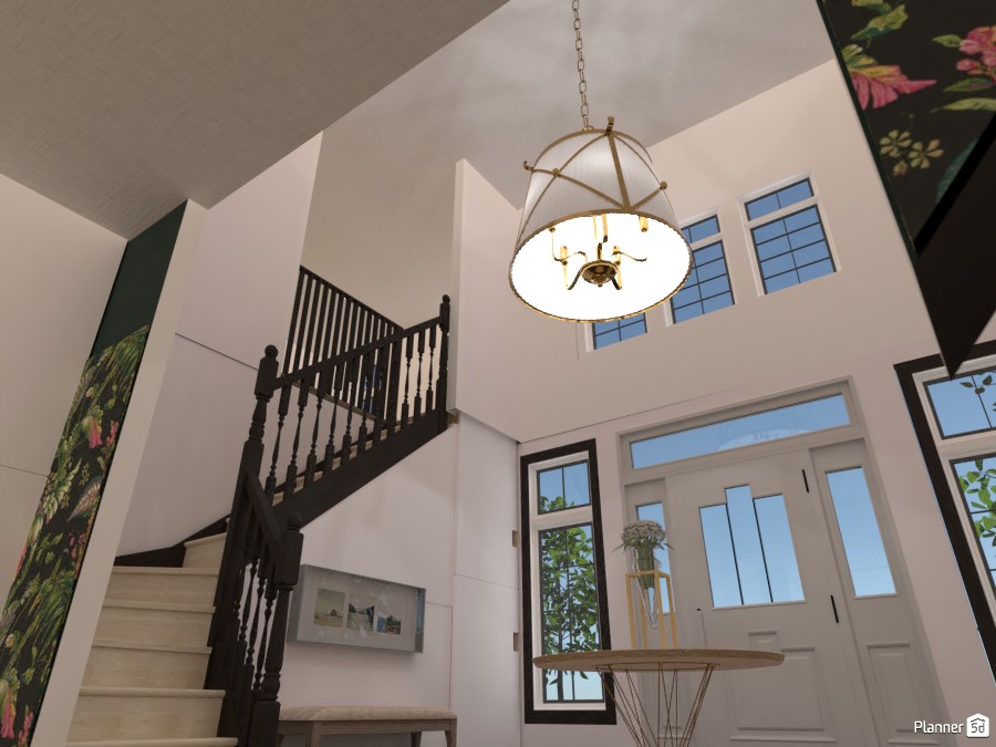 Ella's Farmhouse: Updated Entryway #4492451 by Isabel