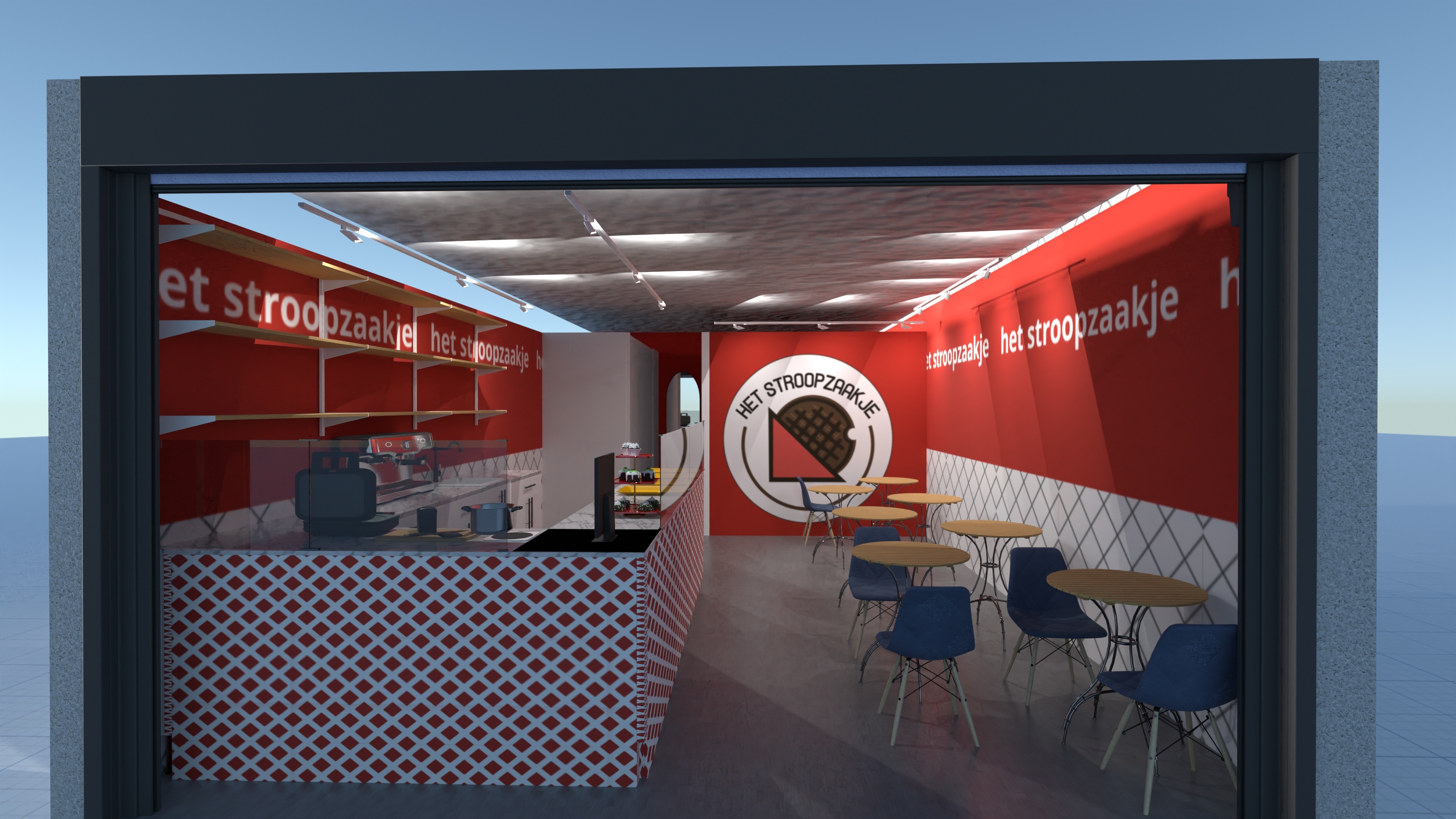 het stroopzaakje koperwiek rood #24511068 by Erwin Costa Lopes