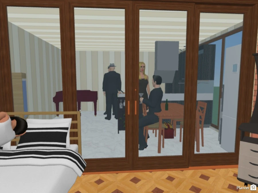 это трехкомнатная квартира #71209 by Виталий Соснов