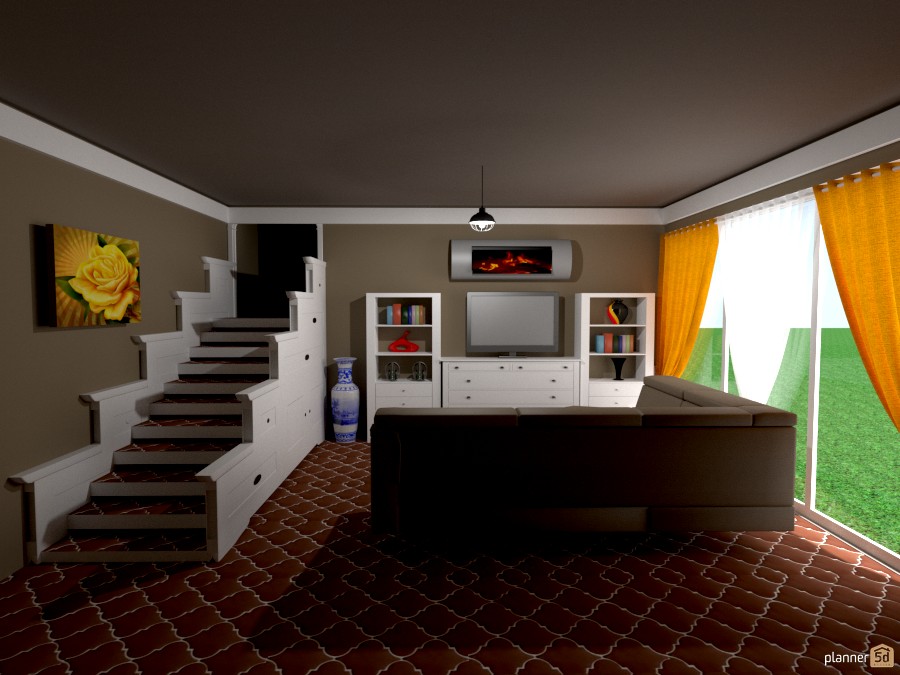 daylight basement stair storage #1086026 by Joy Suiter