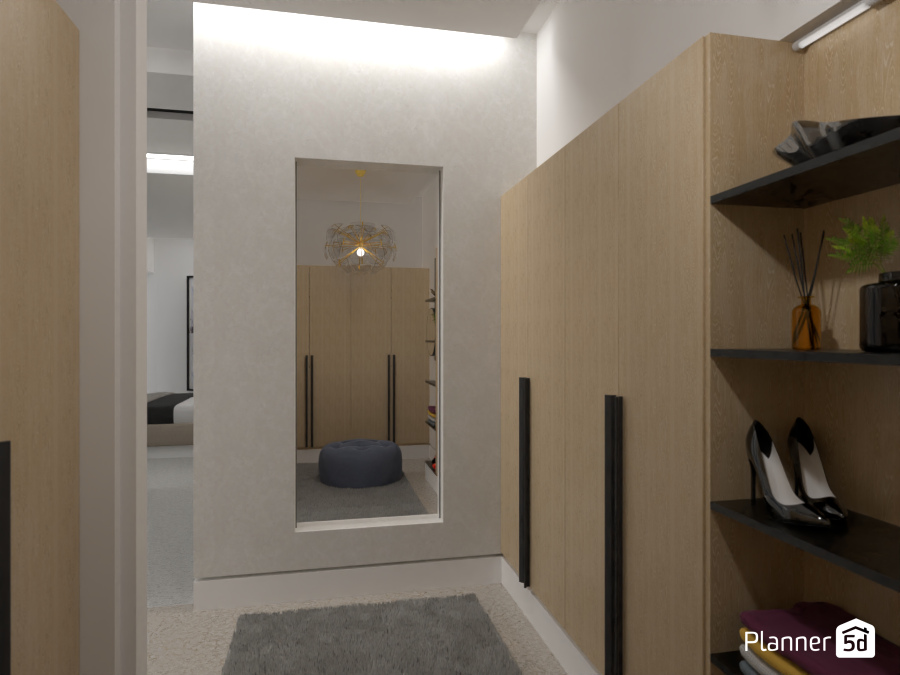 Modern Master Suite - Walk-in Wardrobe 12716603 by James Atkinson image