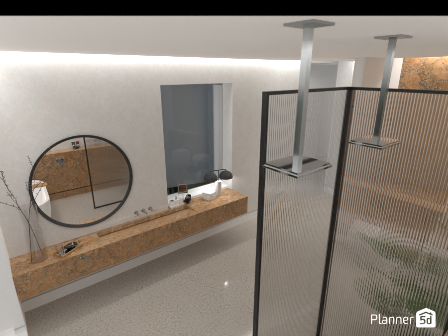 Modern Master Suite - Bathroom #12731883 by James Atkinson