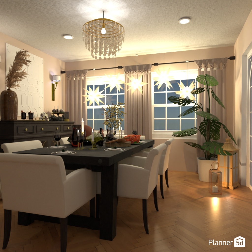 DB: Thanksgiving Day - room shell copy #23528902 by Editors Choice