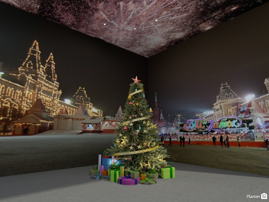 Новый Год на Красной Площади #1553814 by Milena