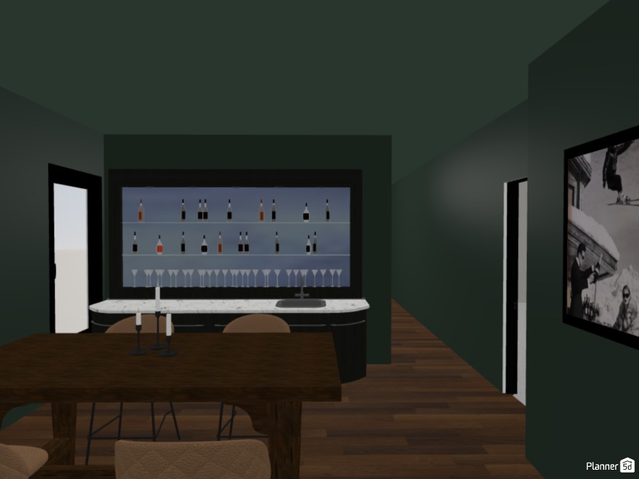 Ross Ski Chalet Speakeasy #23291114 by Holly