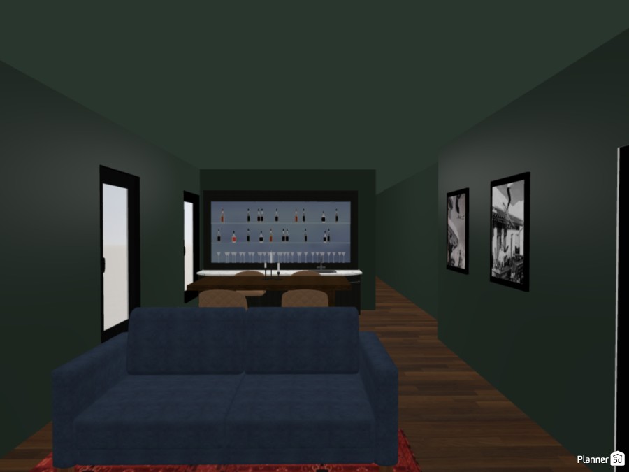 Ross Ski Chalet Speakeasy #23291162 by Holly