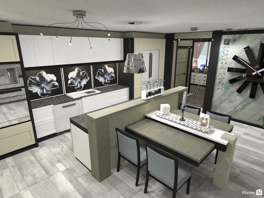 Kitchen dining living #2367793 by Wilson