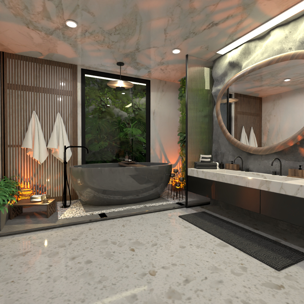 Biophilic Bathroom #3349896 by Editors Choice