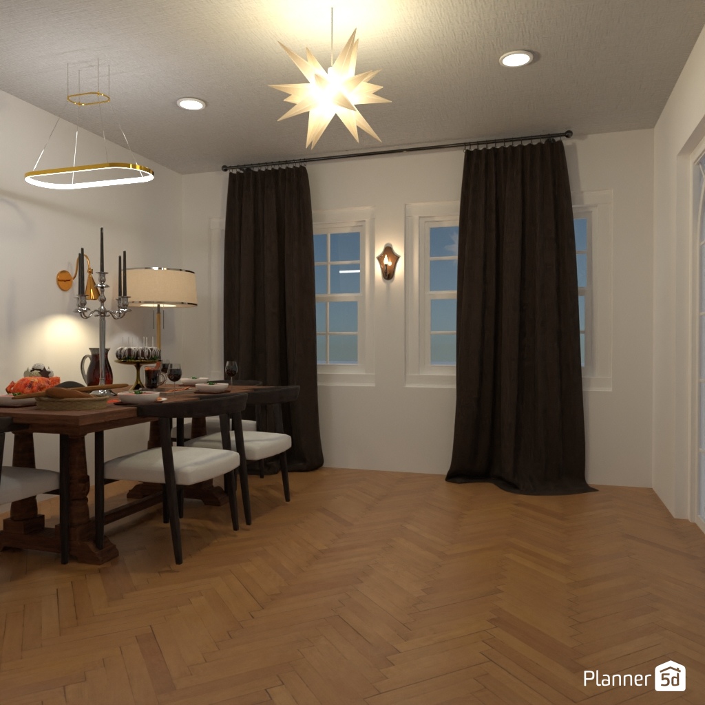 DB: Thanksgiving Day - room shell copy #23408991 by Editors Choice