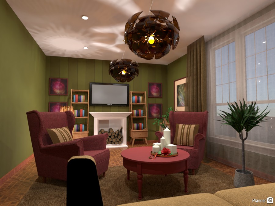 fall inspired room #4838575 by vassilianna