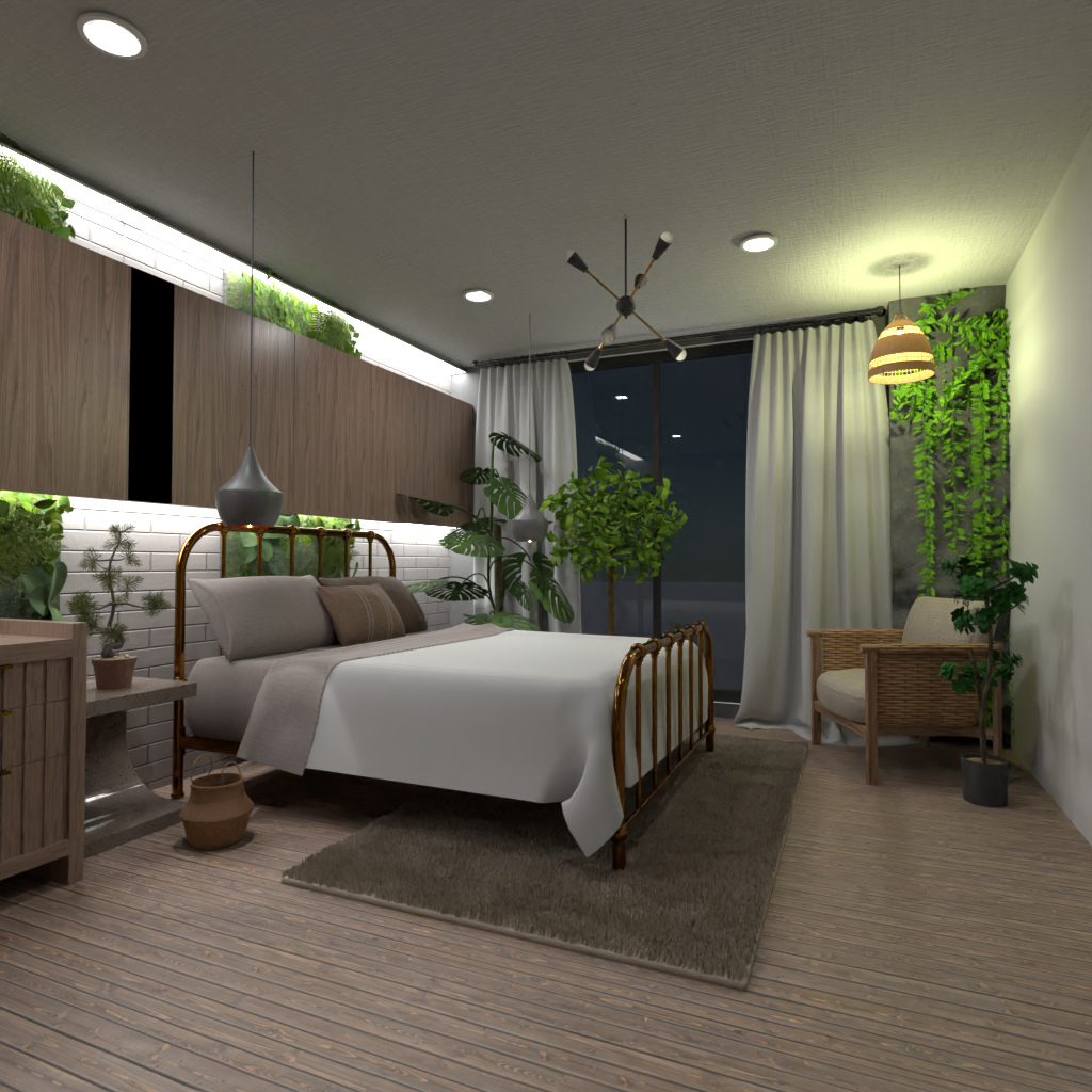 Forest bedroom #12865723 by Editors Choice