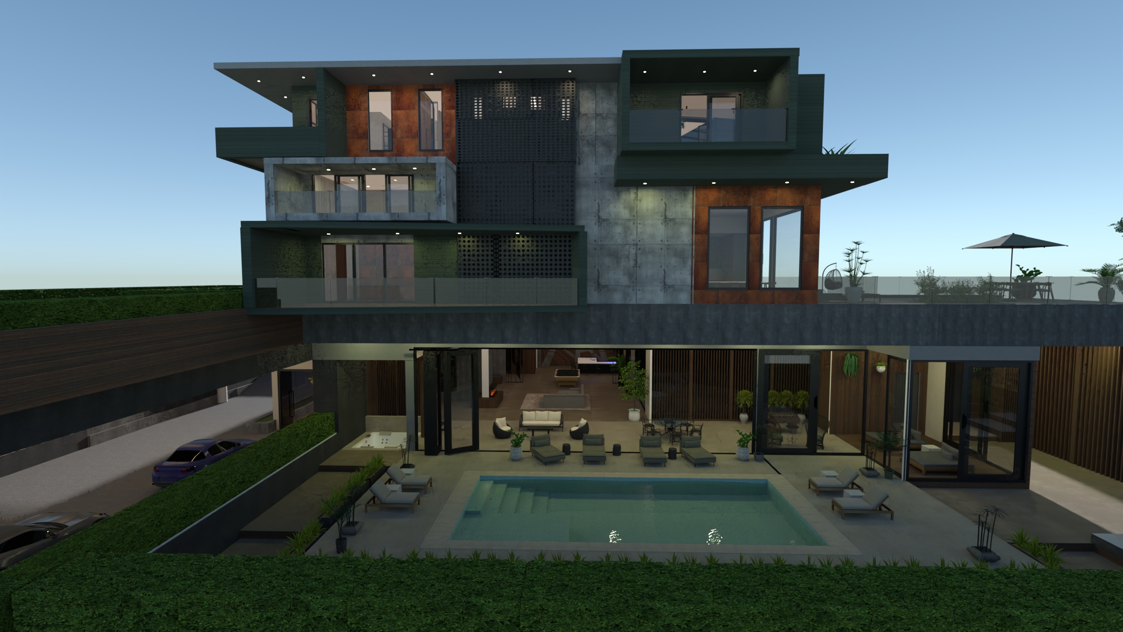 modern brutality exterior #31240628 by Michel