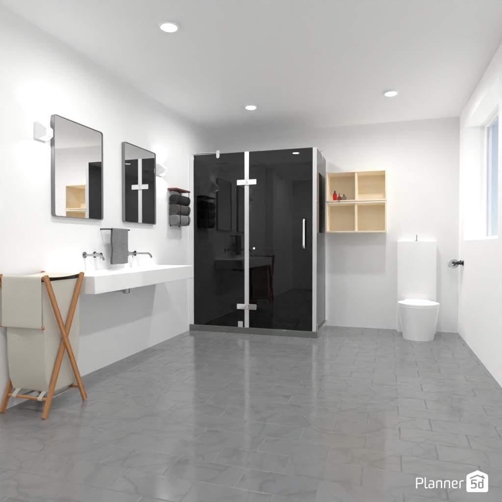 Dream Bathroom - Free Online Design | 3D House Ideas - by Planner 5D