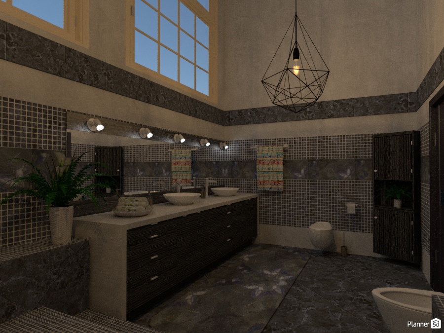 Bath in Metropolitan Attic 2 #1768453 by Micaela Maccaferri