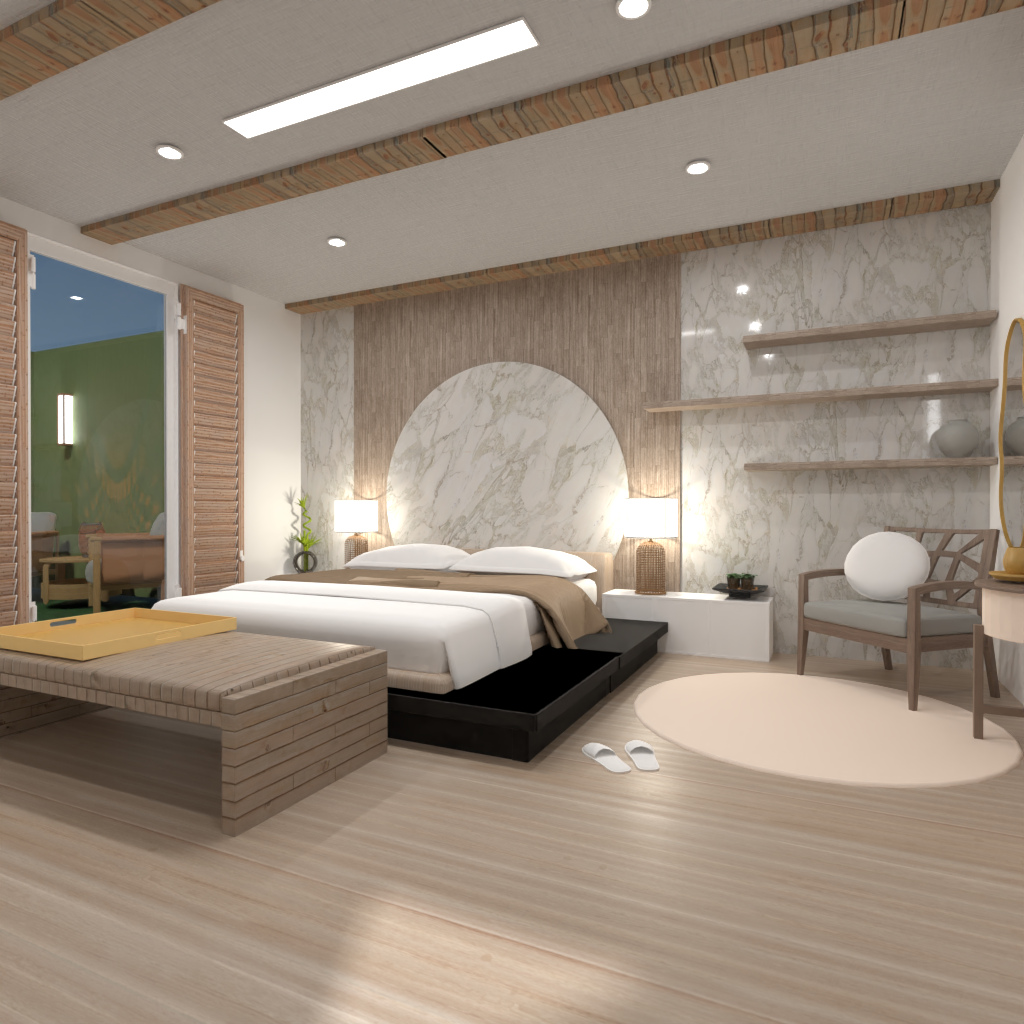 Wabi Sabi Bedroom #14549571 by Editors Choice