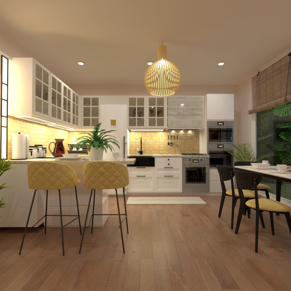 Sunny Kitchen #12516663 by Editors Choice