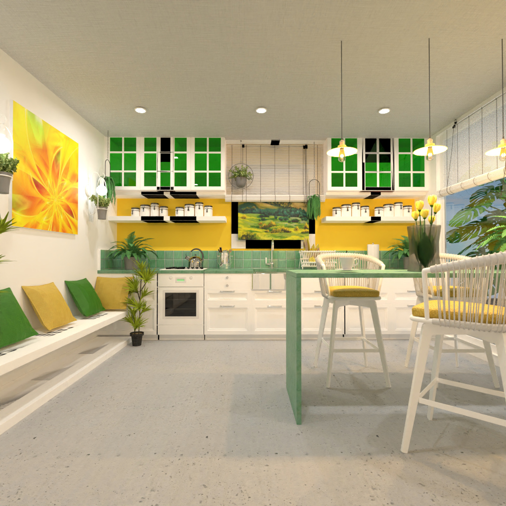 Sunny Kitchen #12536795 by Editors Choice