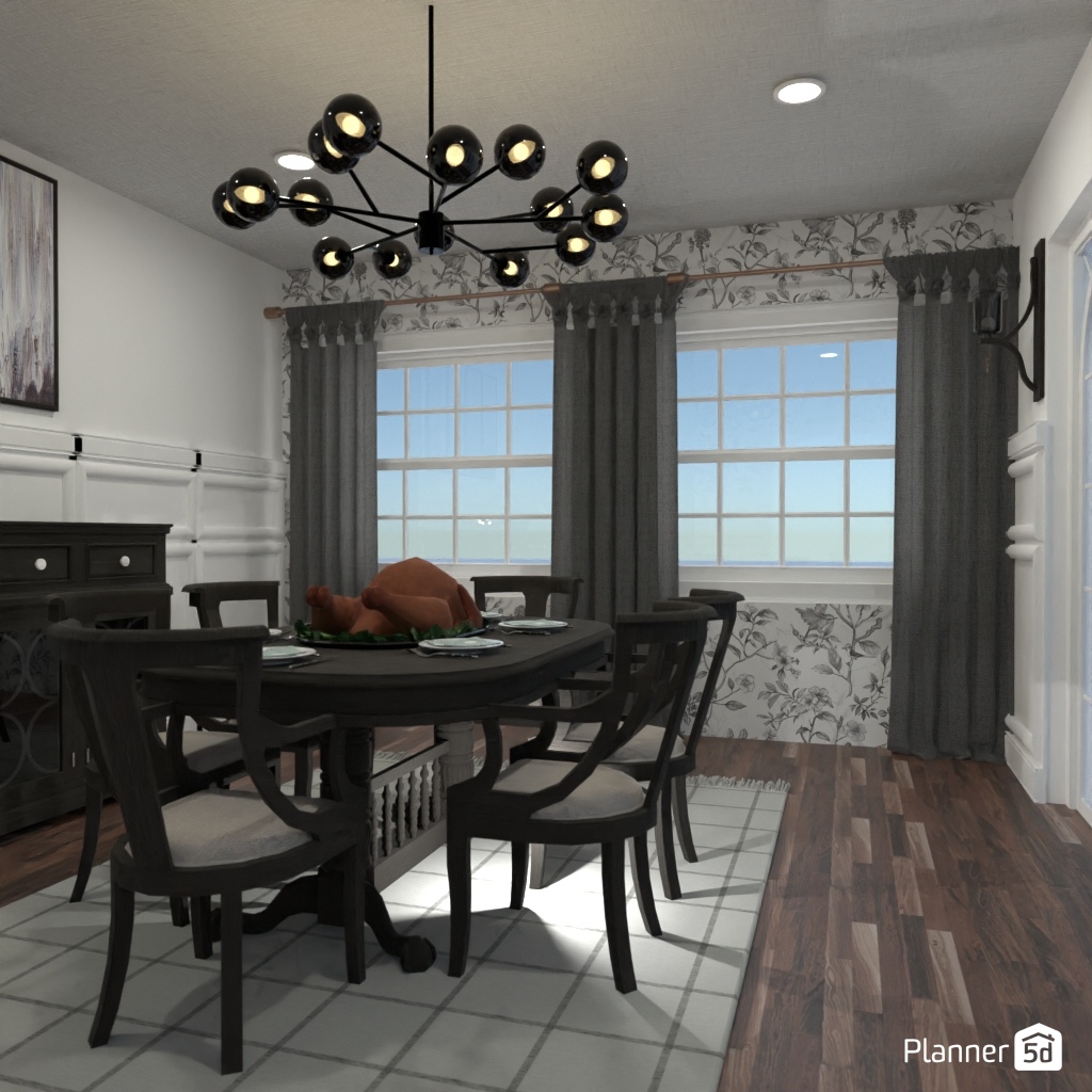 DB: Thanksgiving Day - room shell copy #23444931 by Editors Choice