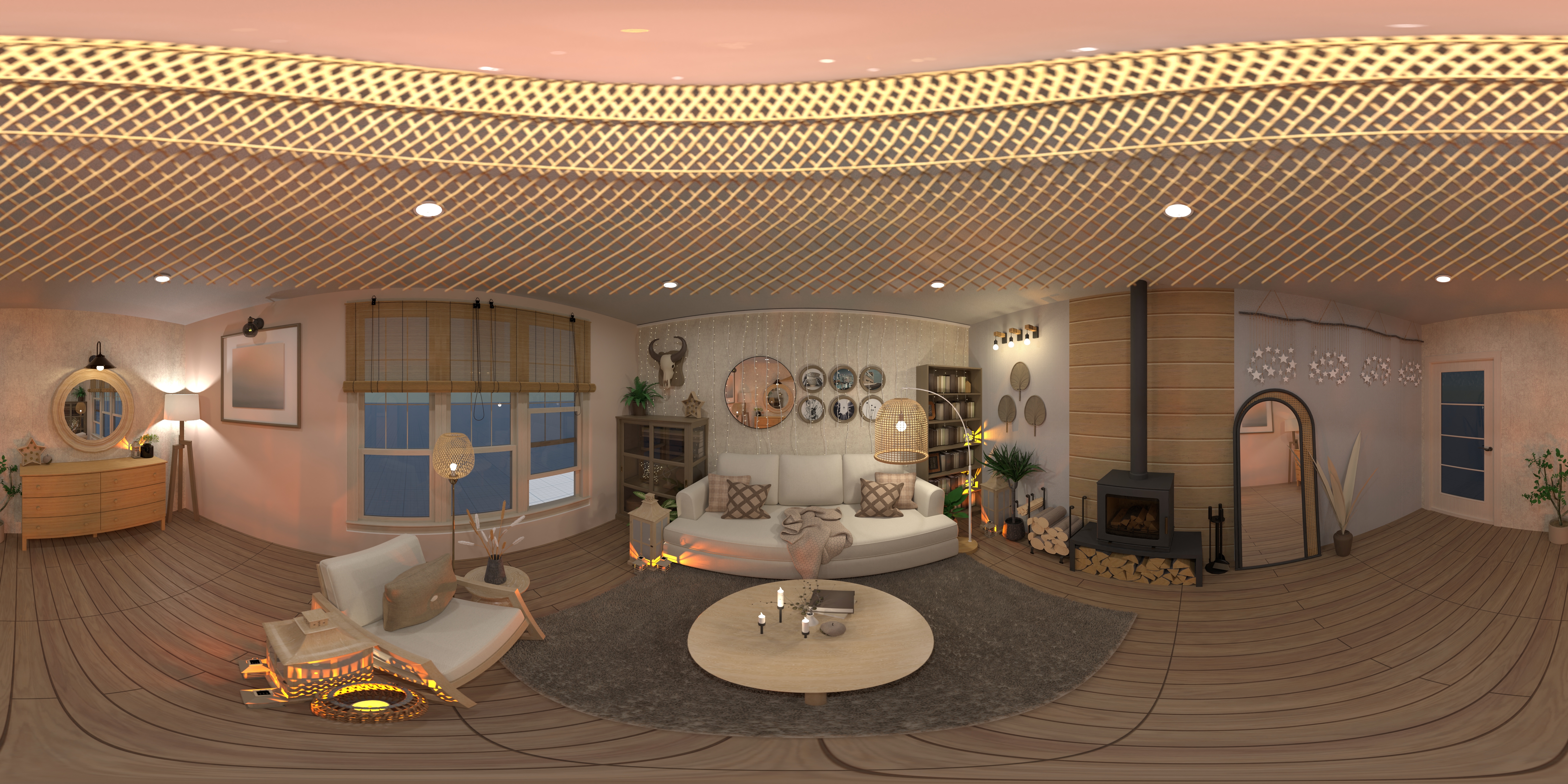 Cozy Scandinavian room / design battle contest #23306314 by ZACKY DESIGNER