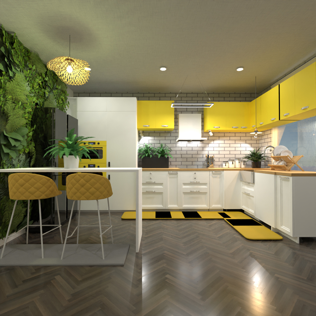 Sunny Kitchen #12508275 от Editors Choice