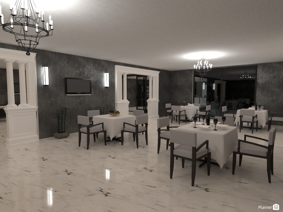 Modern Resturant #6058584 by Antonio Diana