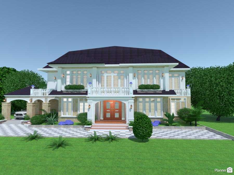 Casa de lujo - Free Online Design | 3D House Ideas - MariaCris by ...