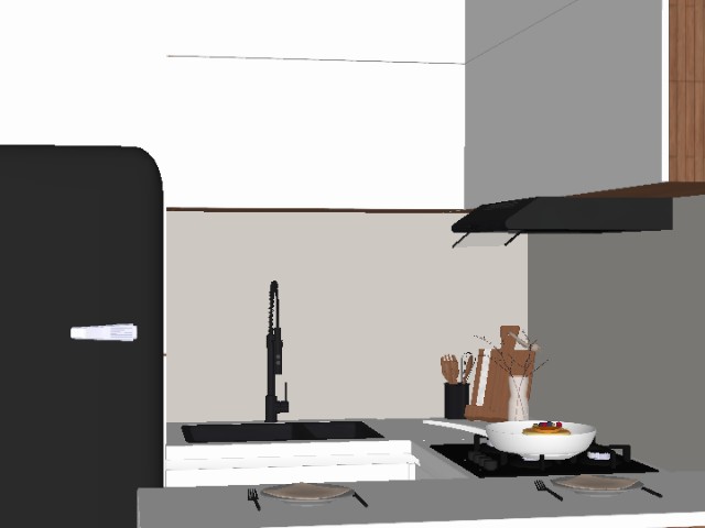 Cópia de Living Room + Integrated Kitchen #23917715 by User 158550486