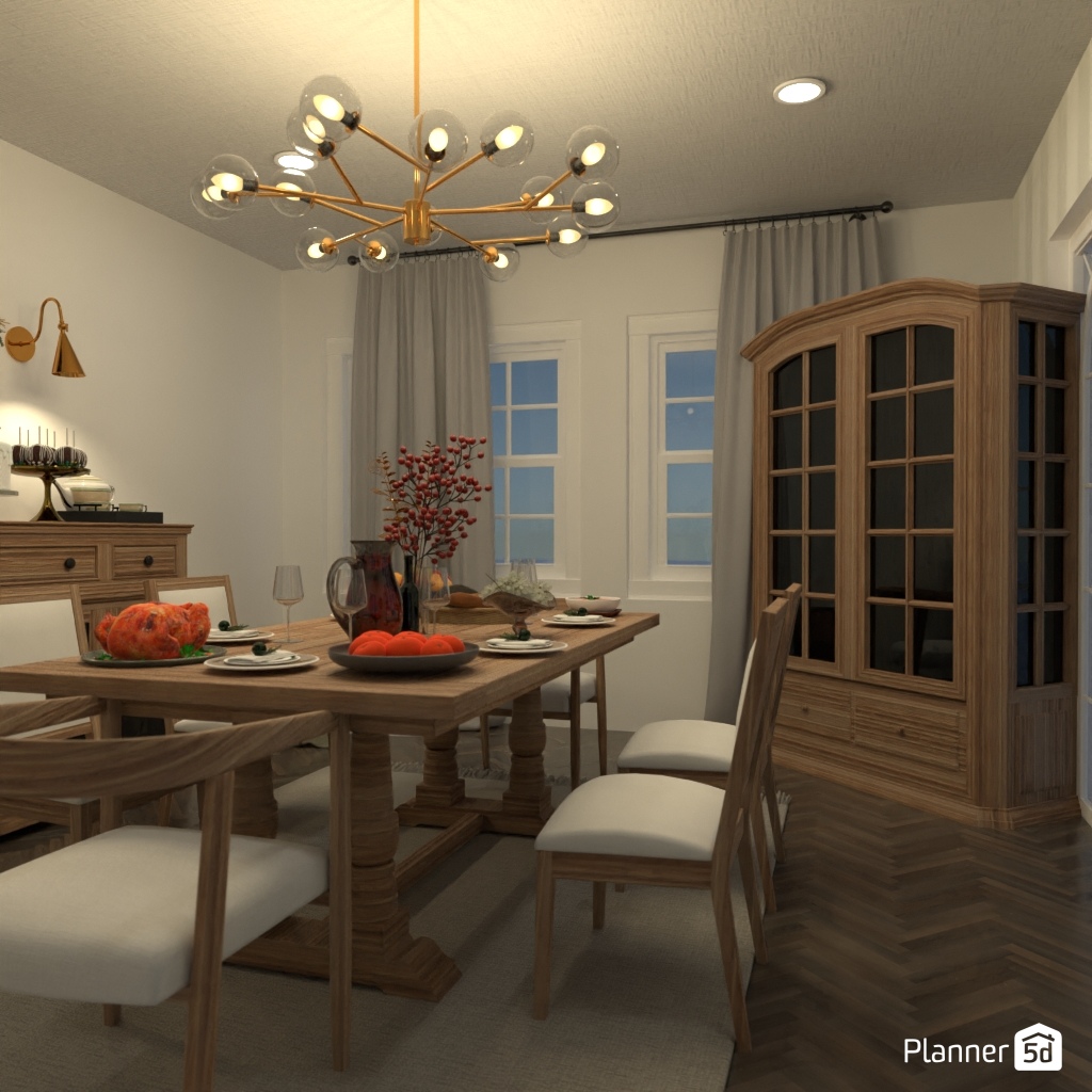 DB: Thanksgiving Day - room shell copy #23416575 by Editors Choice