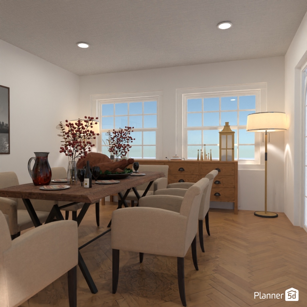 DB: Thanksgiving Day - room shell copy #23405411 by Editors Choice