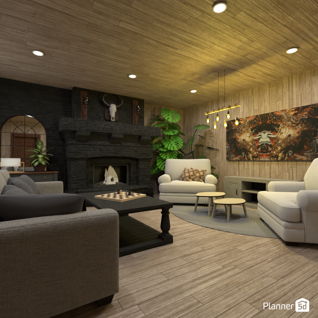 Country Living room #20138267 by Editors Choice