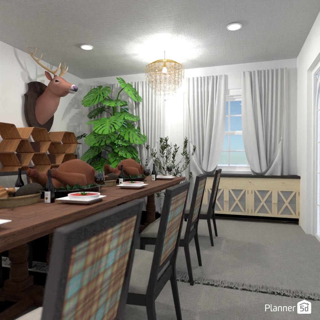 DB: Thanksgiving Day - room shell copy #23405627 by Editors Choice